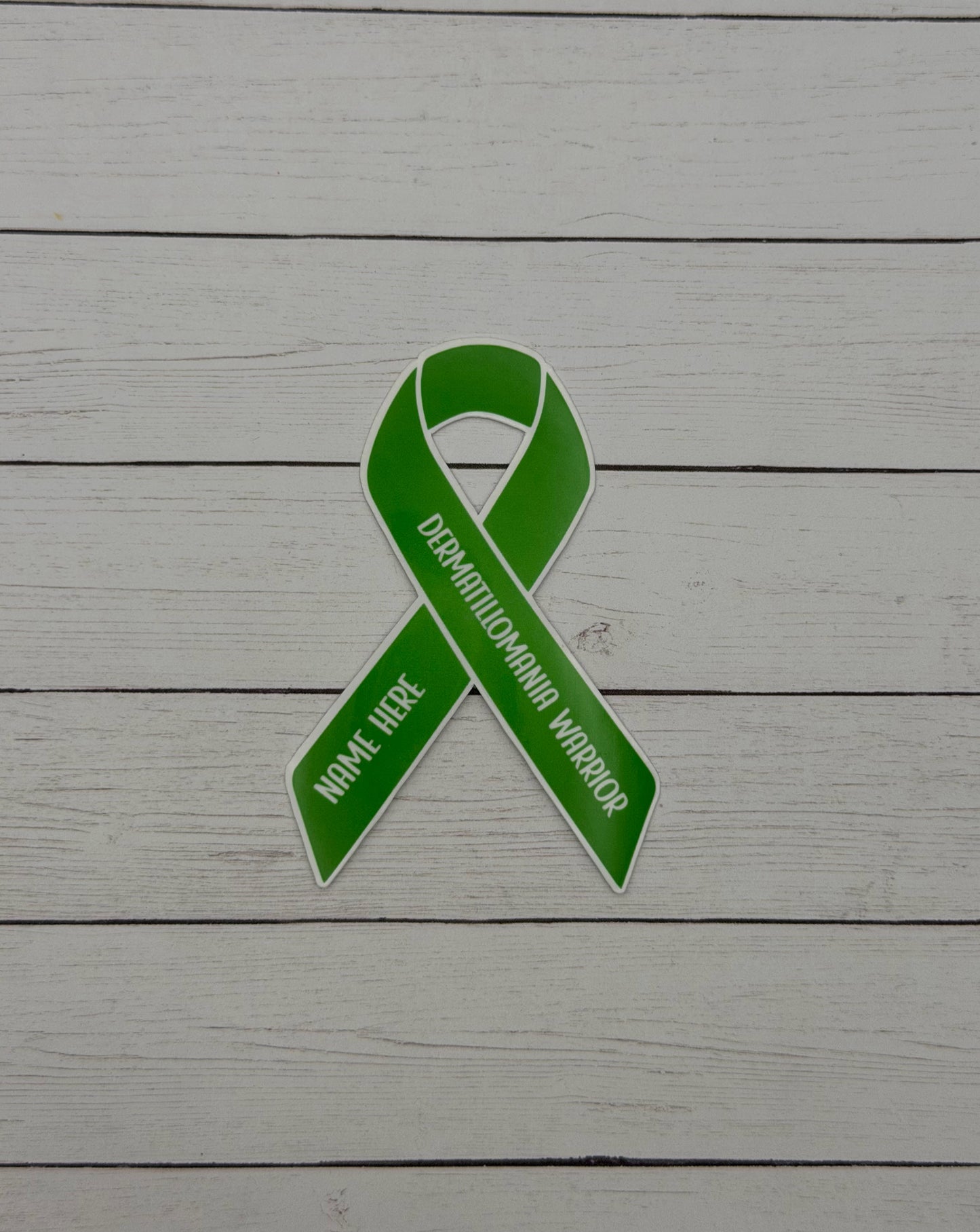 Dermatillomania Warrior Custom Ribbon Sticker or Magnet