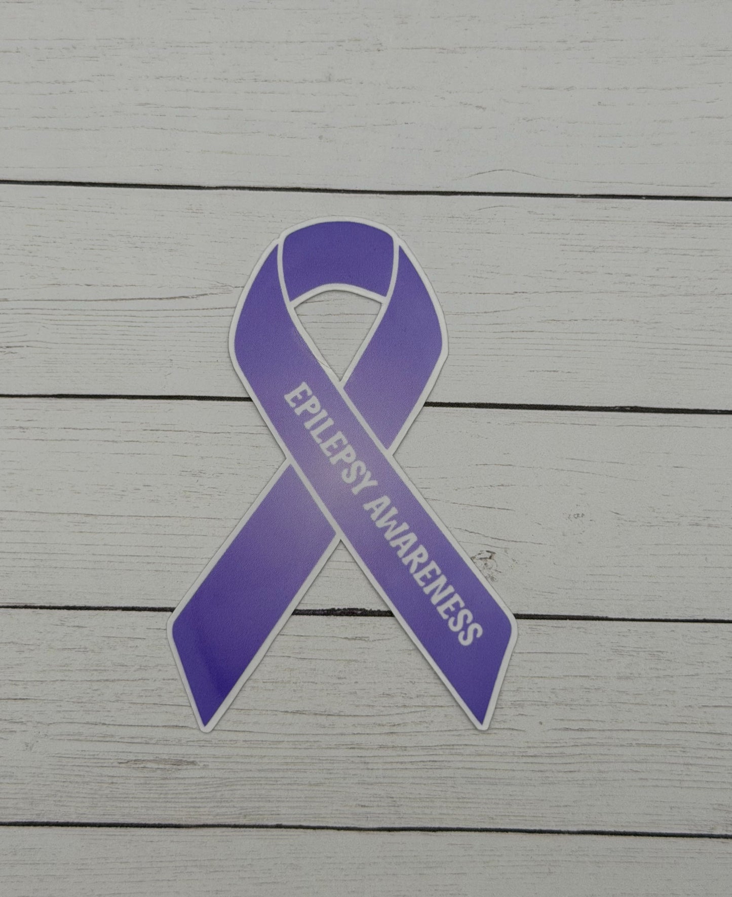 Epilepsy Awareness Ribbon Sticker