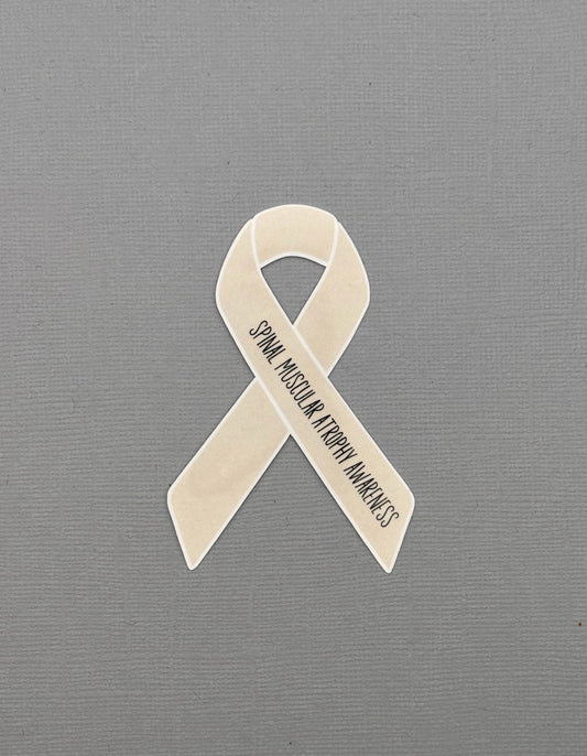 Spinal Muscular Atrophy Awareness Ribbon Sticker