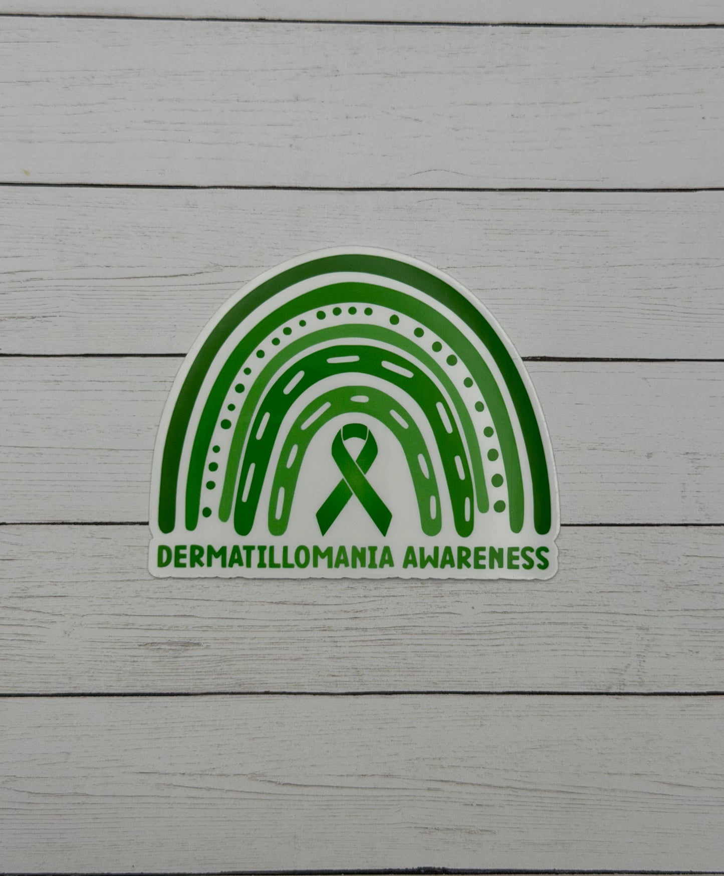 Dermatillomania Awareness Rainbow Sticker or Magnet