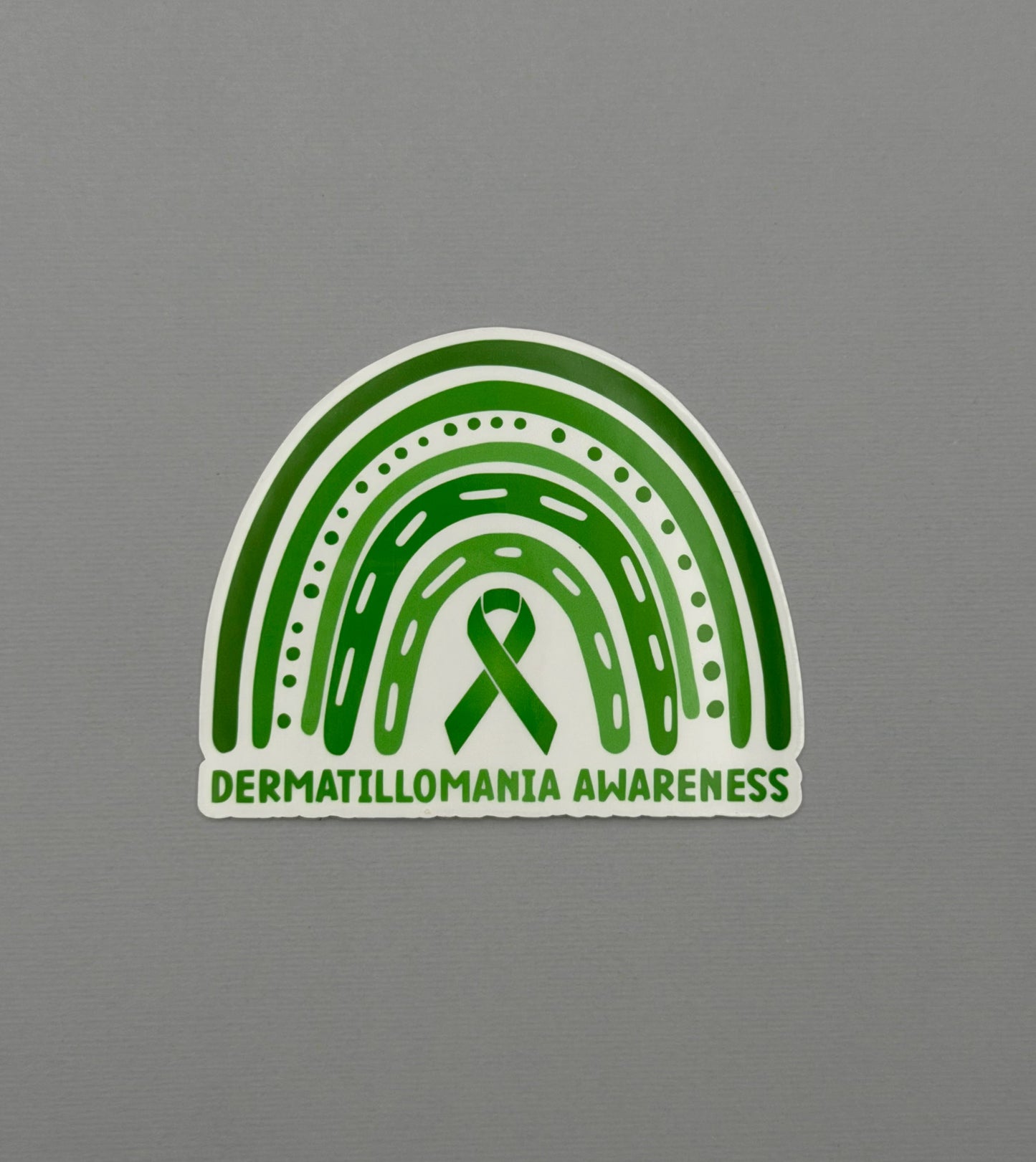 Dermatillomania Awareness Rainbow Sticker or Magnet