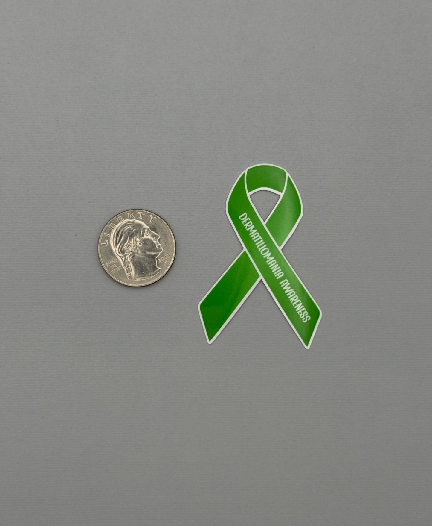 Dermatillomania Awareness Ribbon Sticker or Magnet
