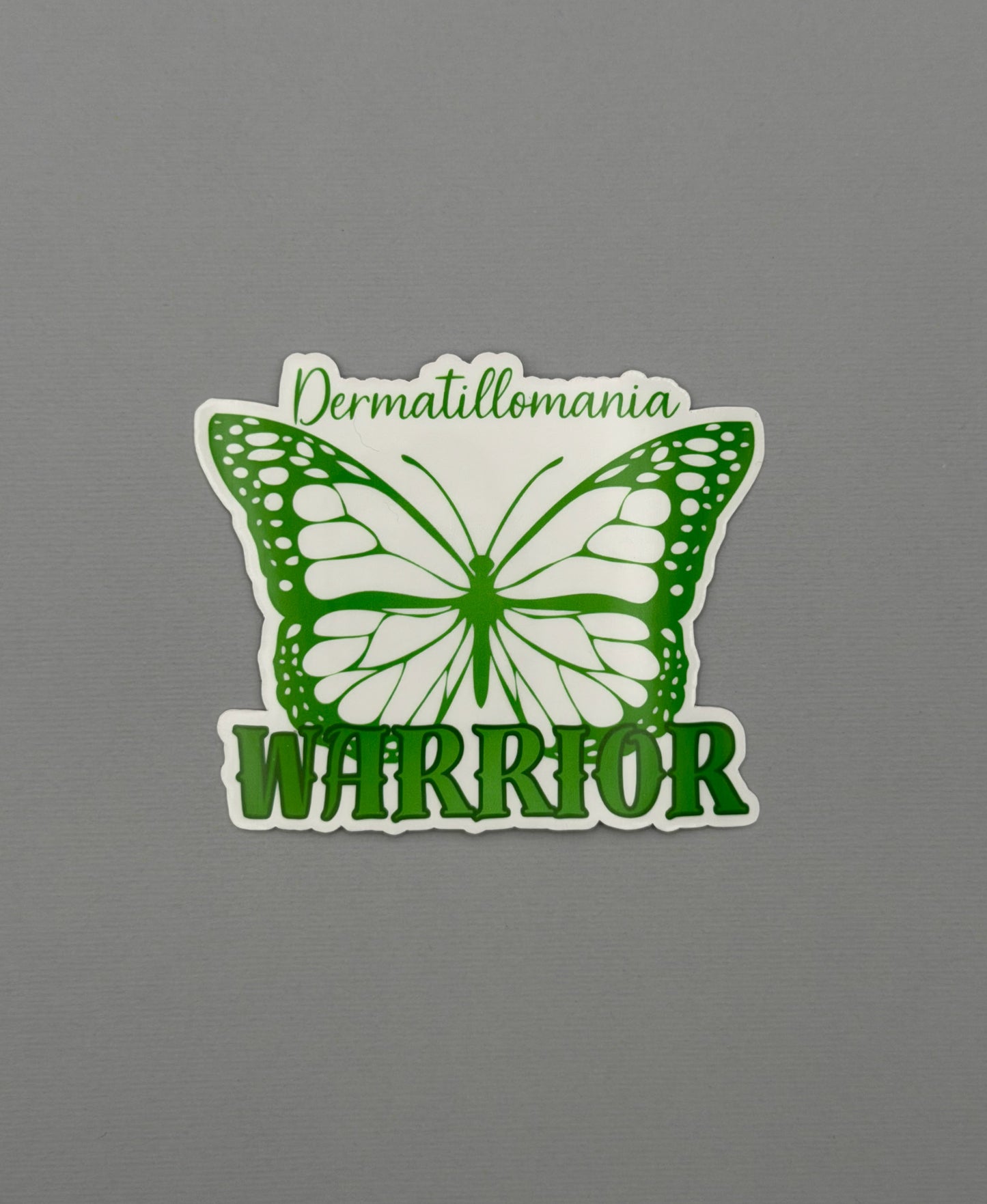 Dermatillomania Warrior Butterfly Sticker or Magnet