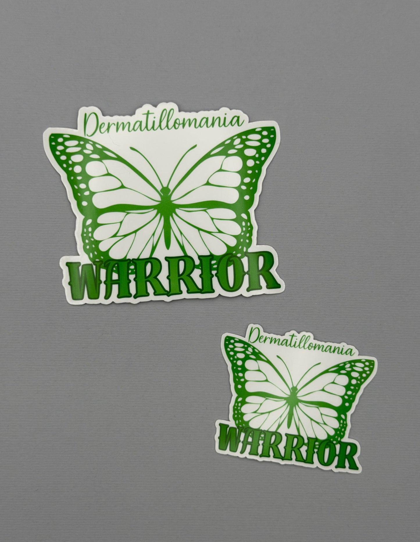 Dermatillomania Warrior Butterfly Sticker or Magnet