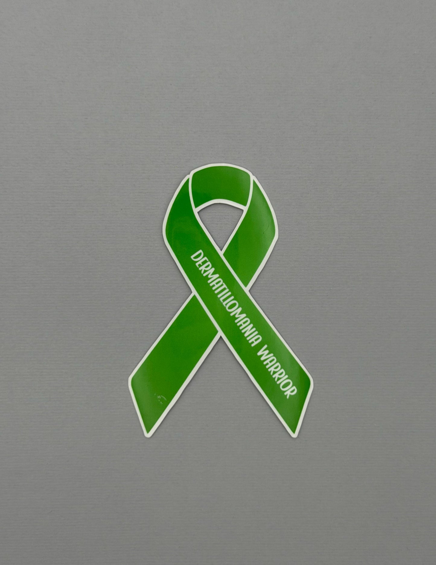 Dermatillomania Warrior Ribbon Sticker or Magnet