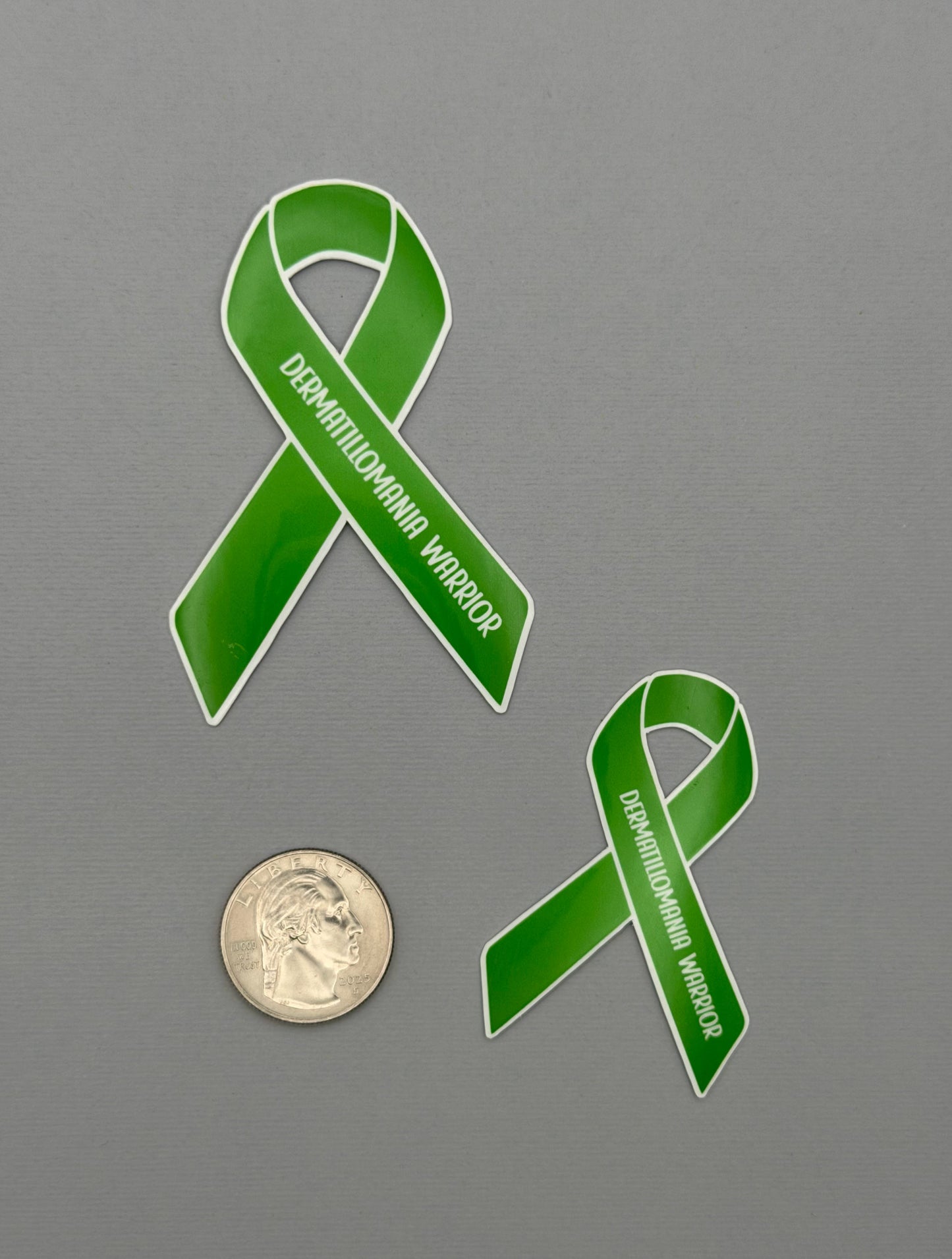 Dermatillomania Warrior Ribbon Sticker or Magnet