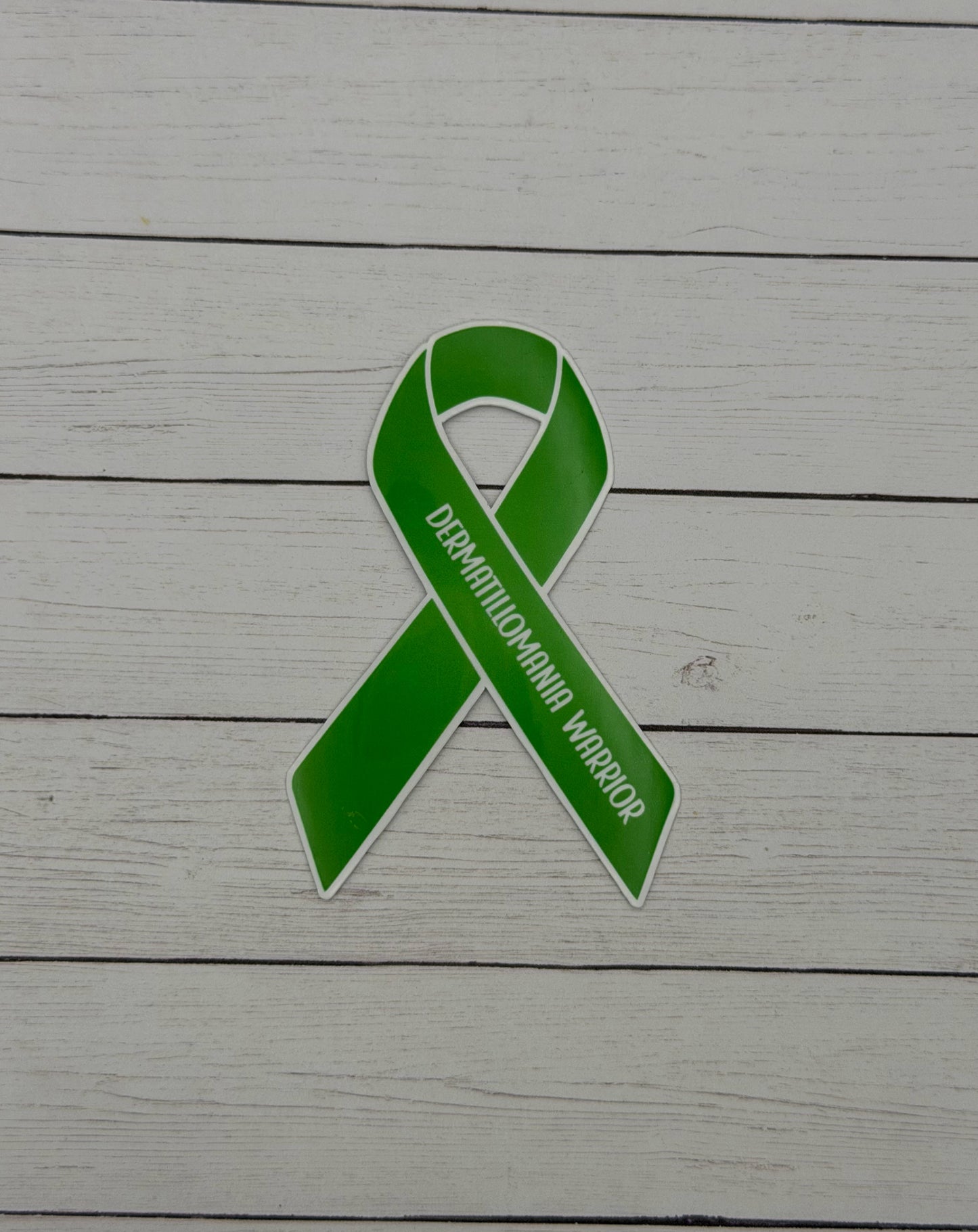 Dermatillomania Warrior Ribbon Sticker or Magnet