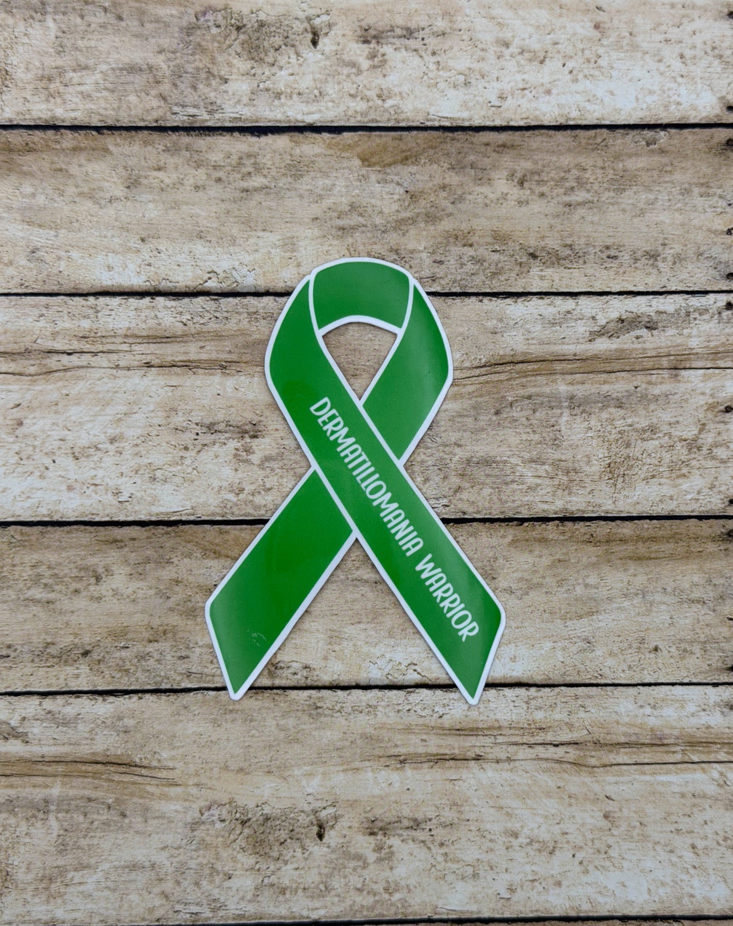Dermatillomania Warrior Ribbon Sticker or Magnet