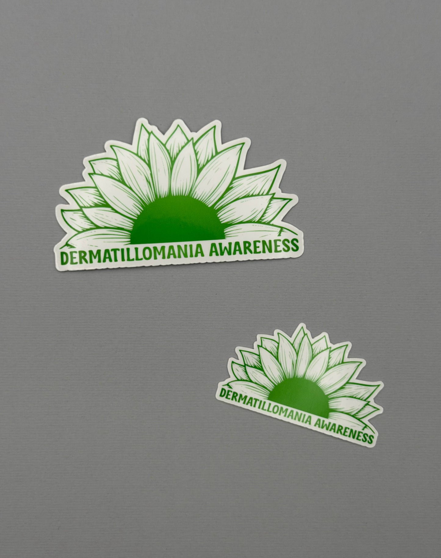 Dermatillomania Awareness Sunflower Sticker or Magnet