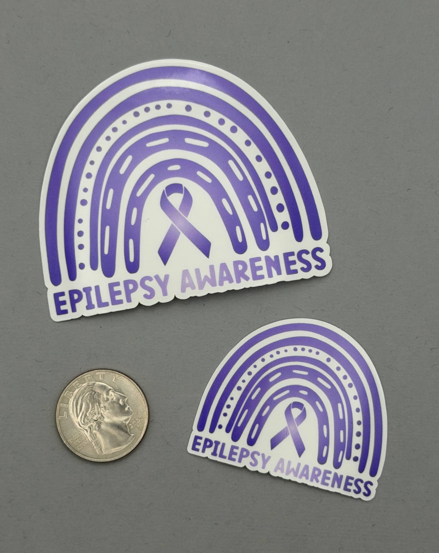 Epilepsy Awareness Rainbow Sticker