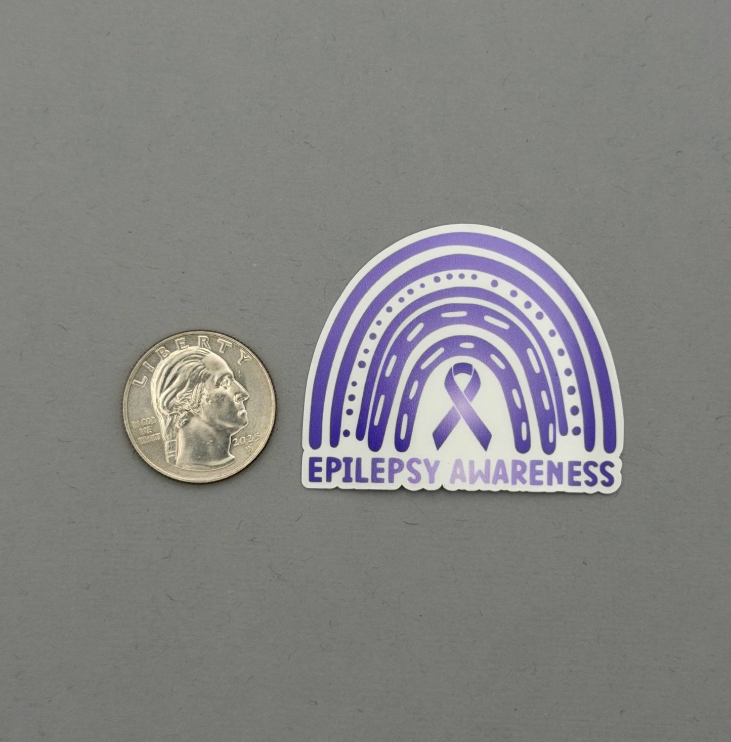 Epilepsy Awareness Rainbow Sticker