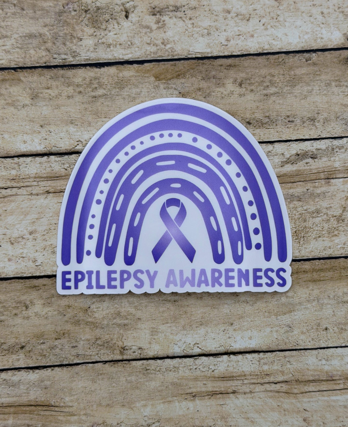 Epilepsy Awareness Rainbow Sticker