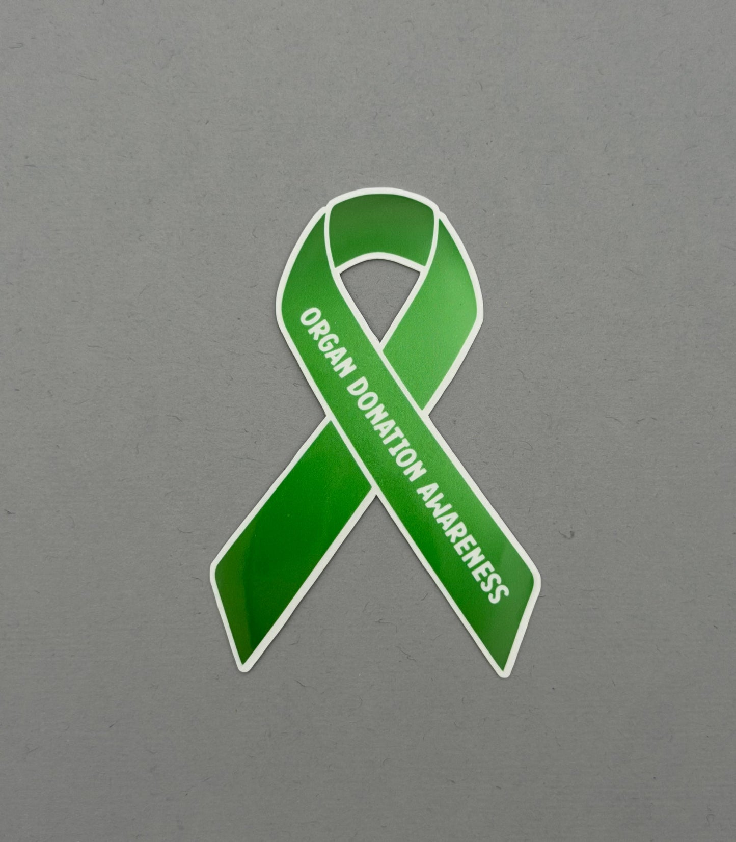 Organ Donation Awareness Ribbon Sticker