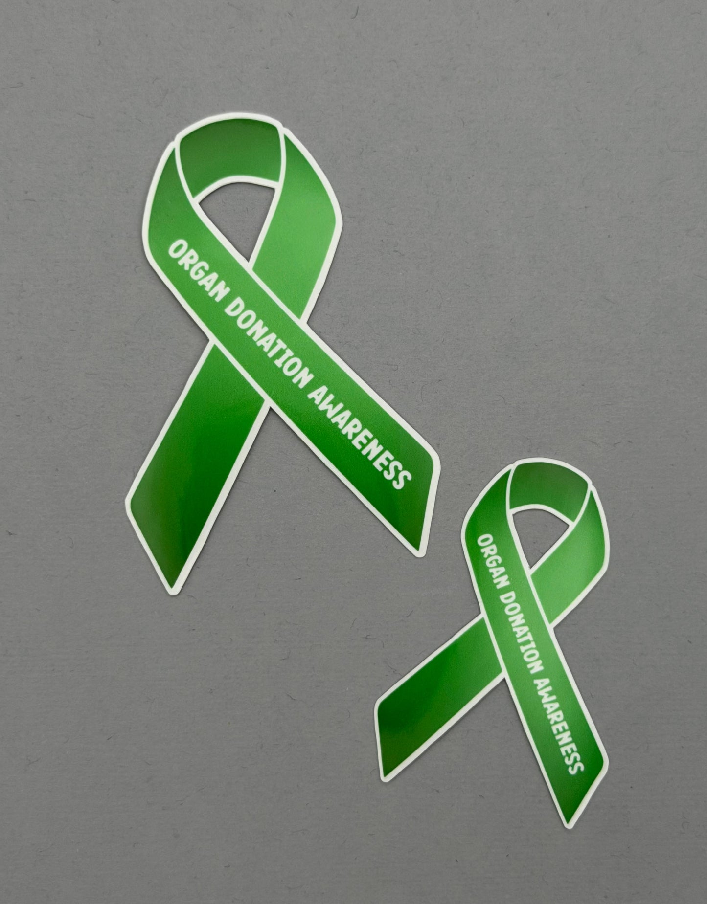 Organ Donation Awareness Ribbon Sticker