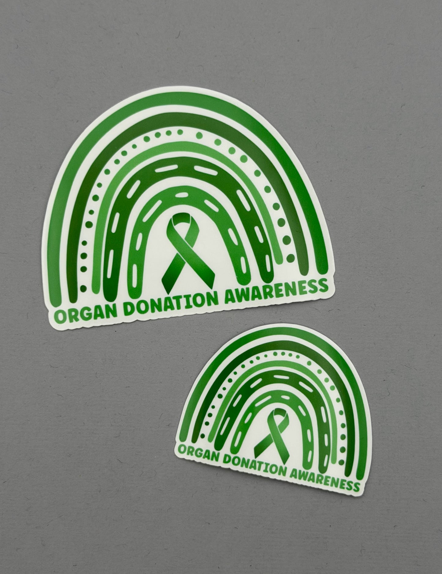 Organ Donation Awareness Rainbow Sticker