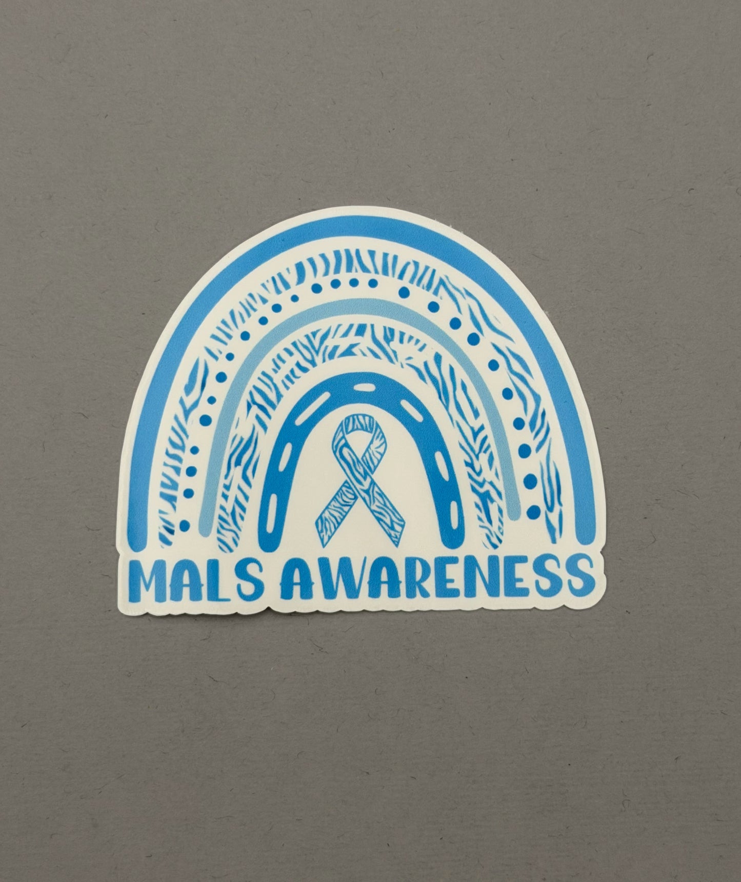 MALS Awareness Rainbow Sticker