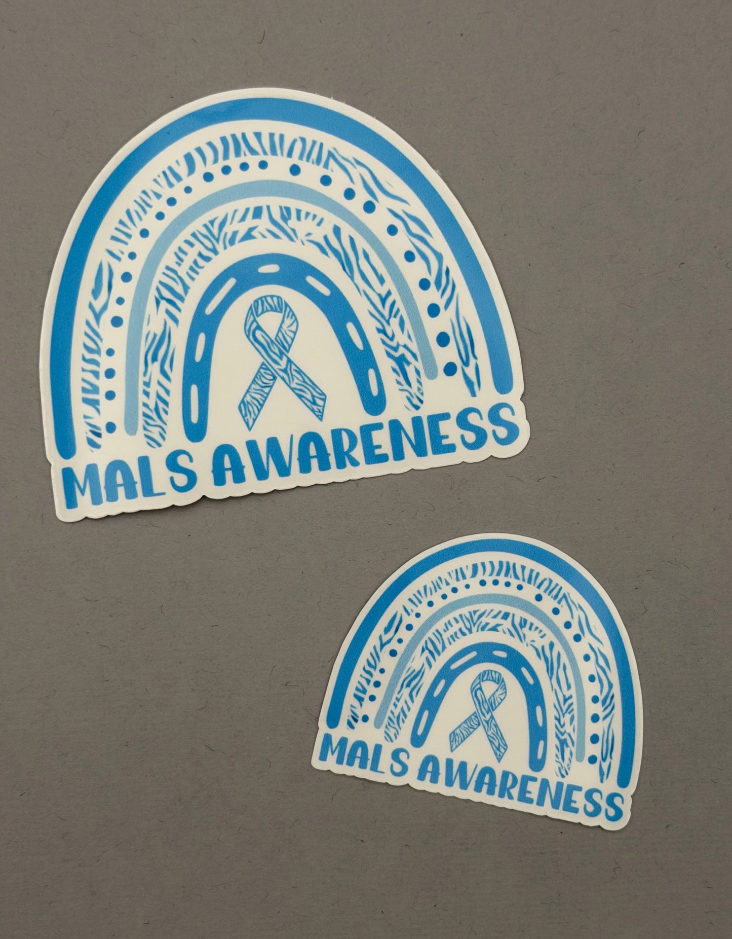 MALS Awareness Rainbow Sticker