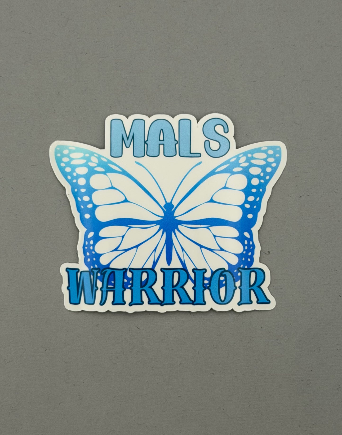 MALS Warrior Butterfly Sticker
