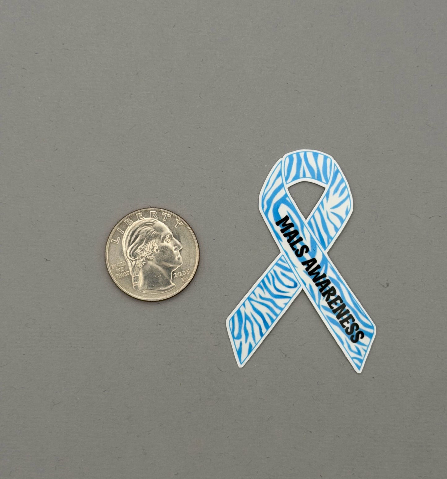MALS Awareness Ribbon Sticker