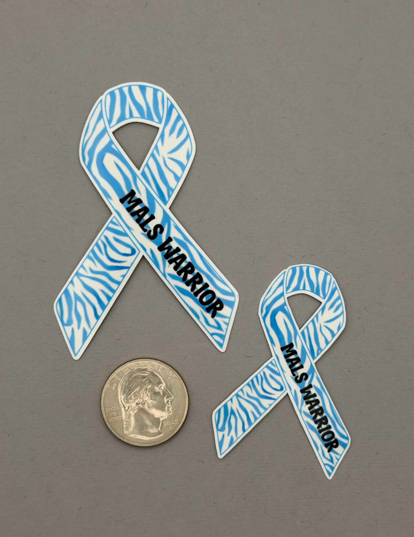 MALS Warrior Ribbon Sticker