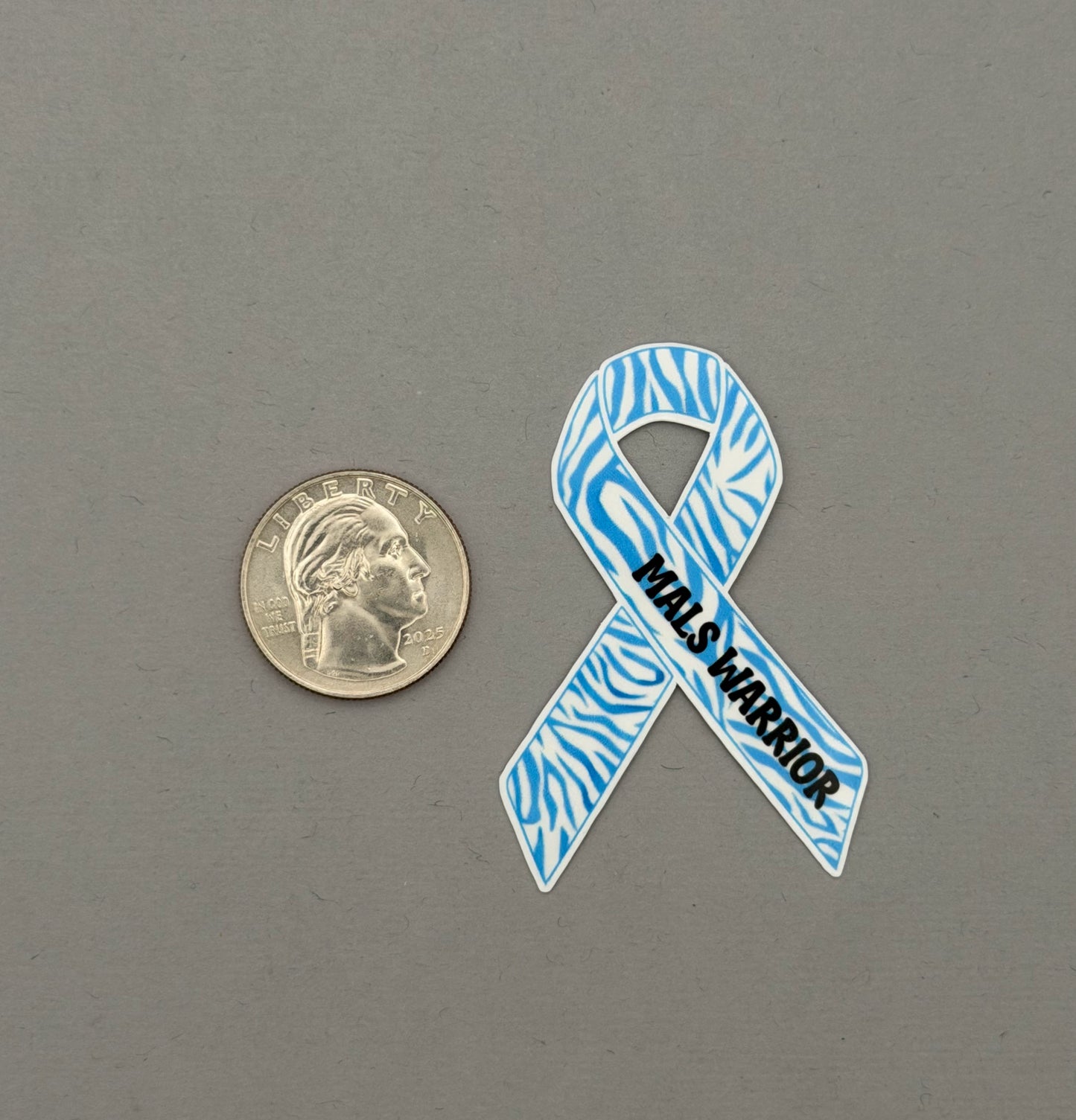 MALS Warrior Ribbon Sticker