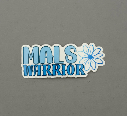 MALS Warrior Flower Sticker