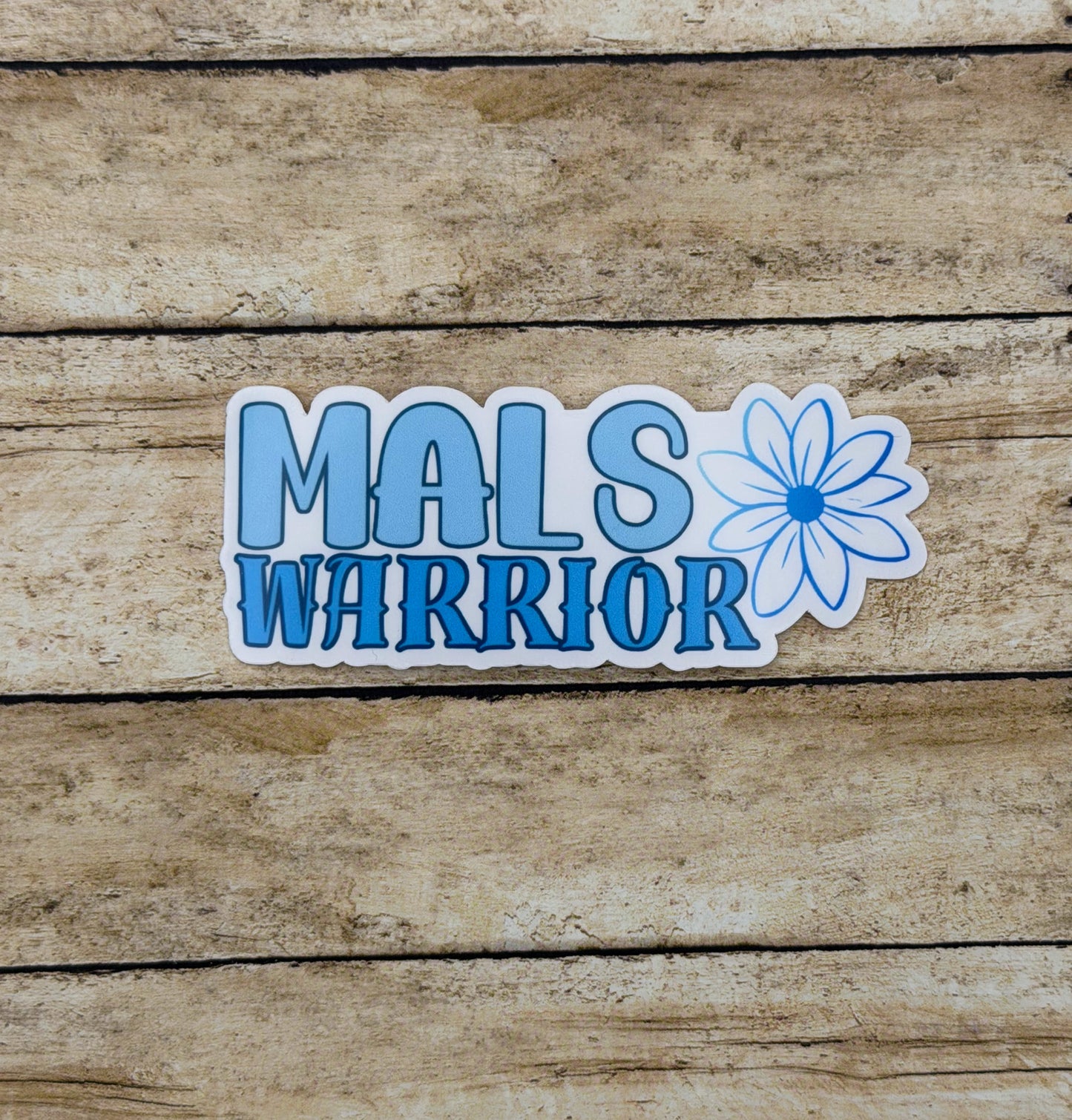 MALS Warrior Flower Sticker