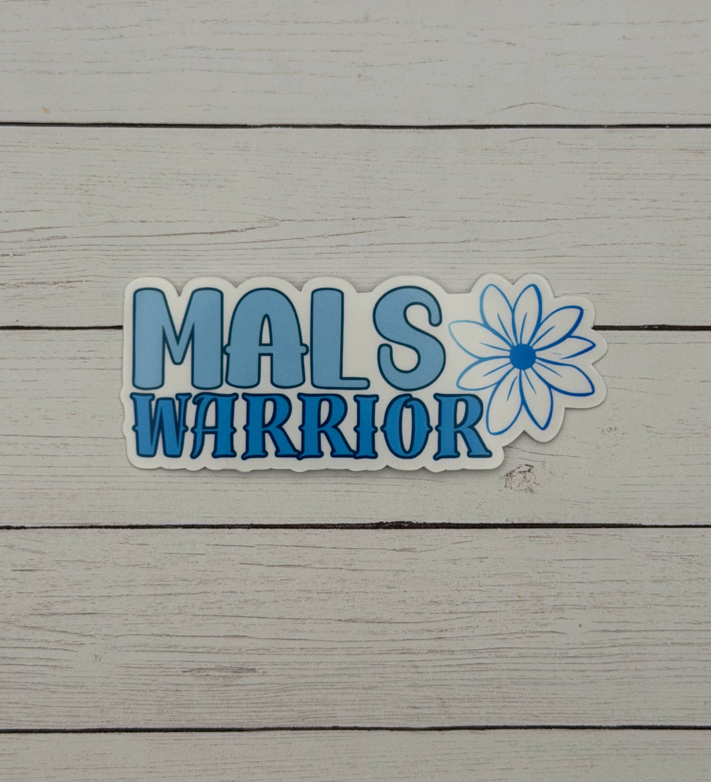 MALS Warrior Flower Sticker