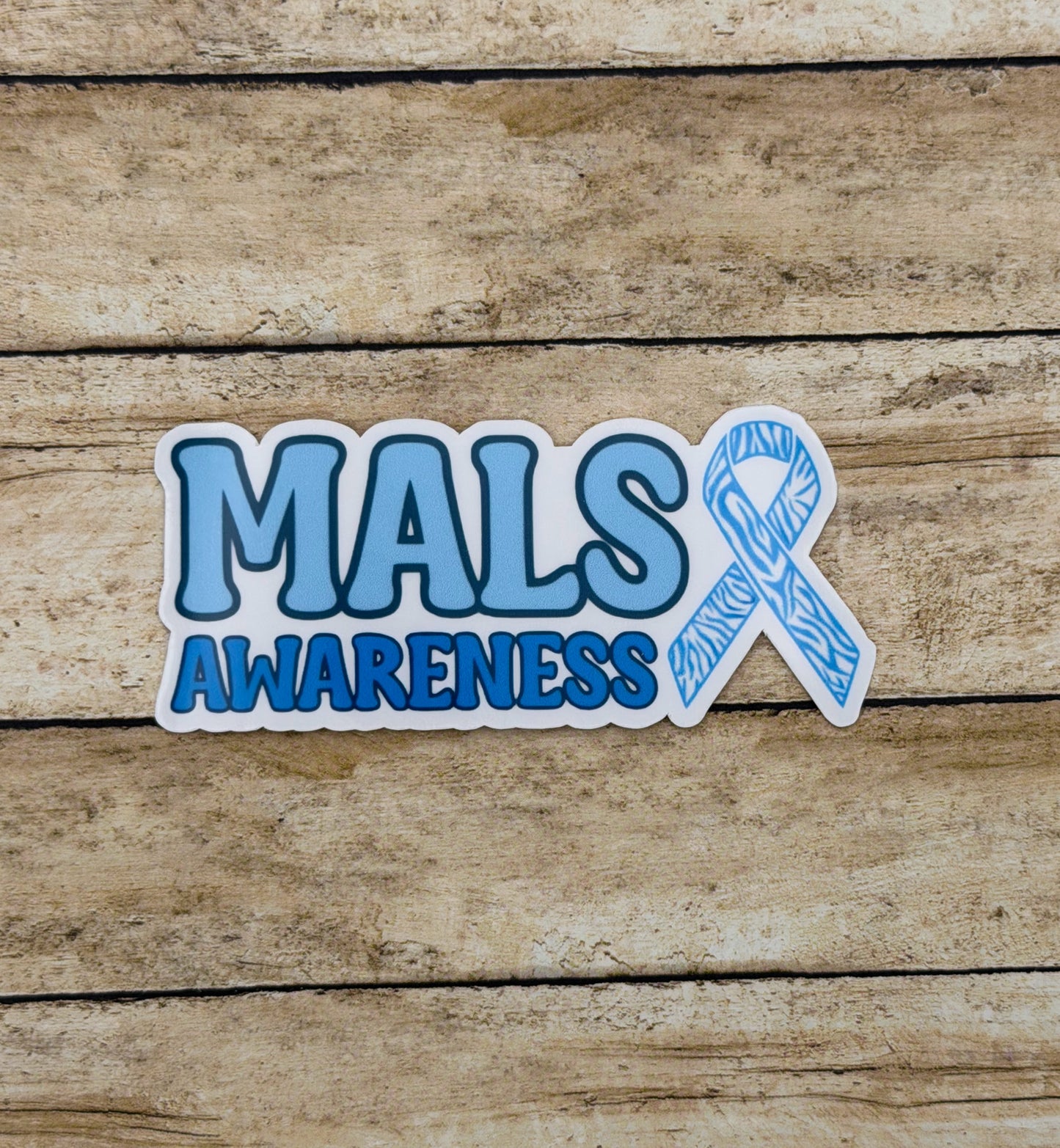 MALS Awareness with Ribbon Sticker