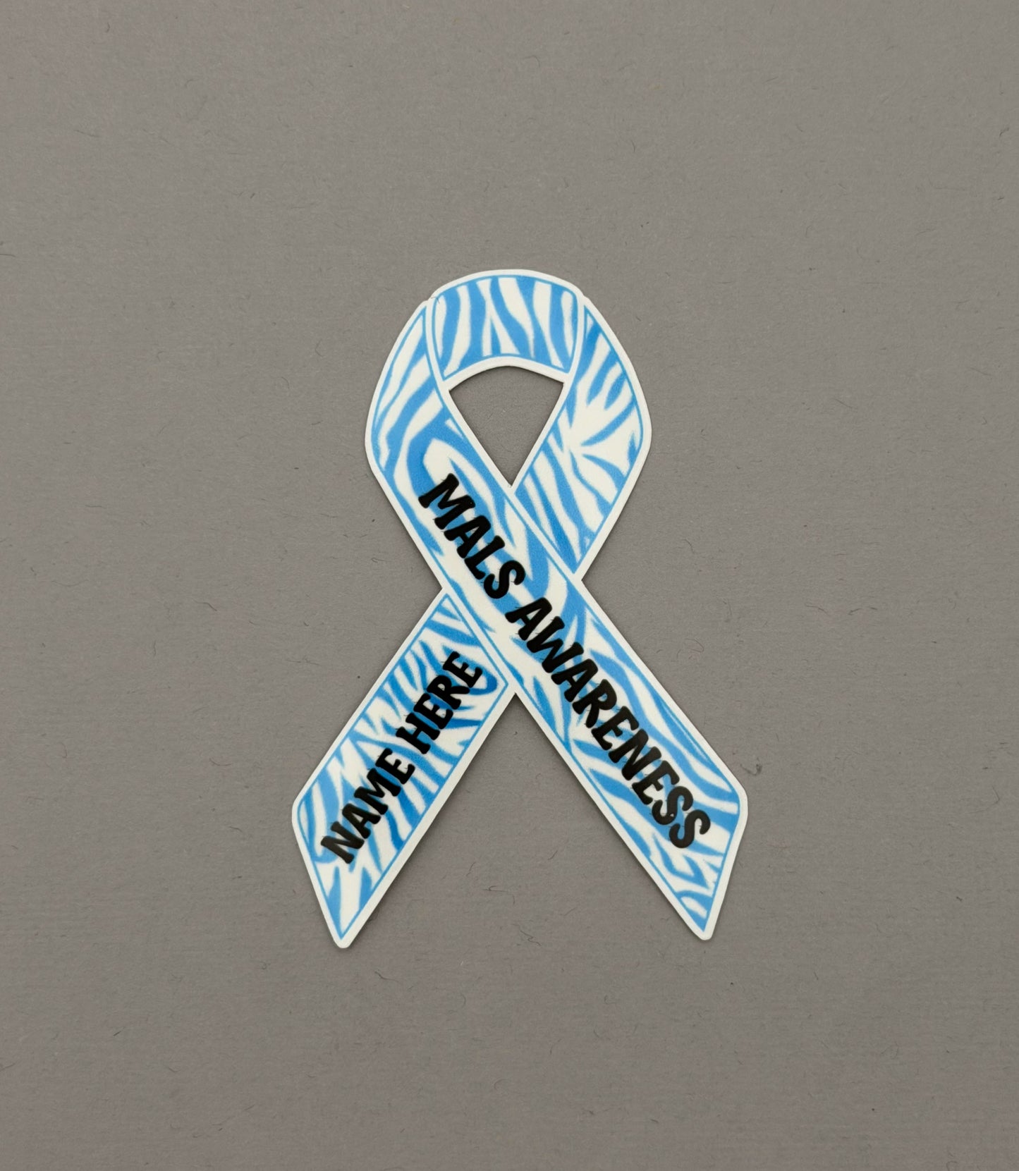 MALS Awareness Custom Ribbon Sticker