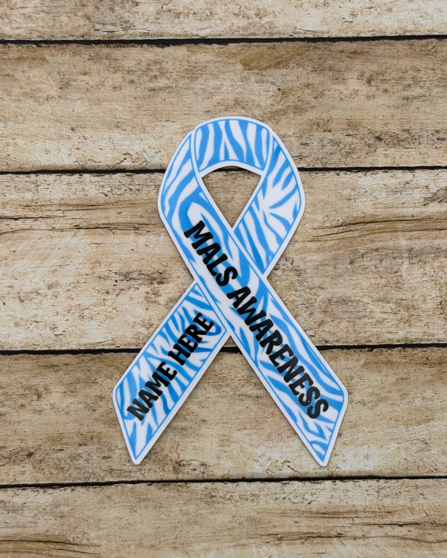 MALS Awareness Custom Ribbon Sticker