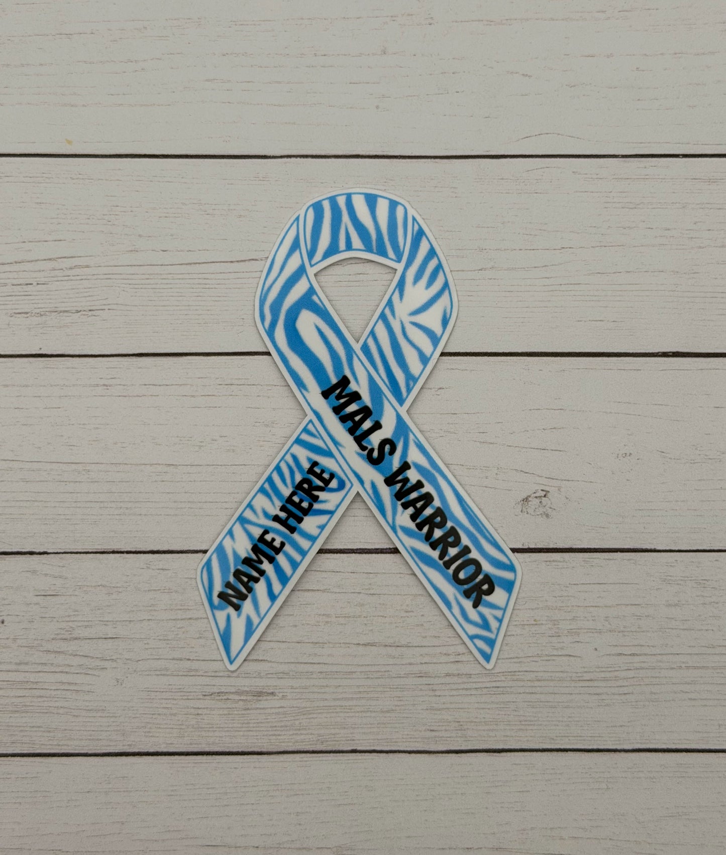 MALS Warrior Custom Ribbon Sticker