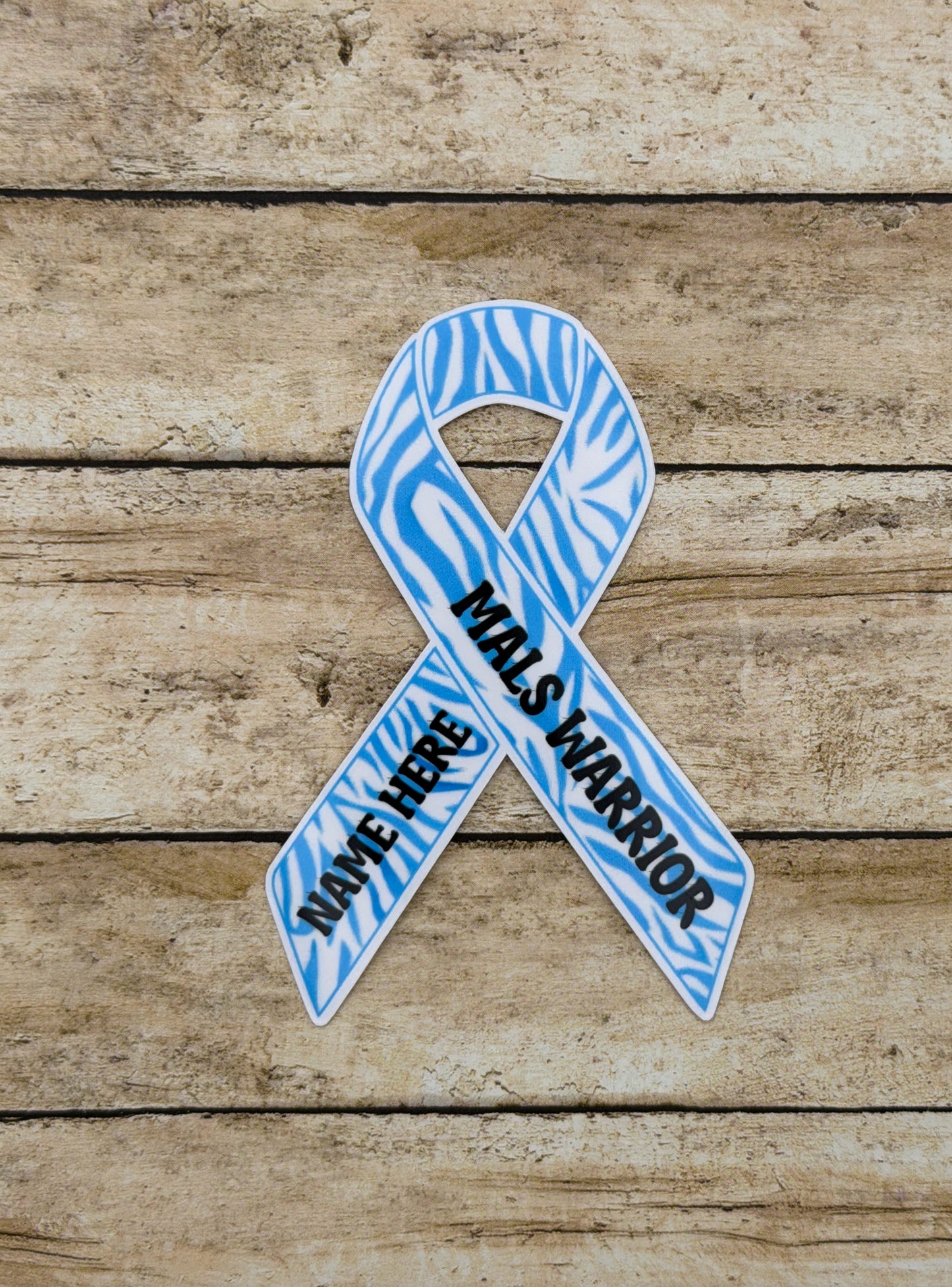 MALS Warrior Custom Ribbon Sticker