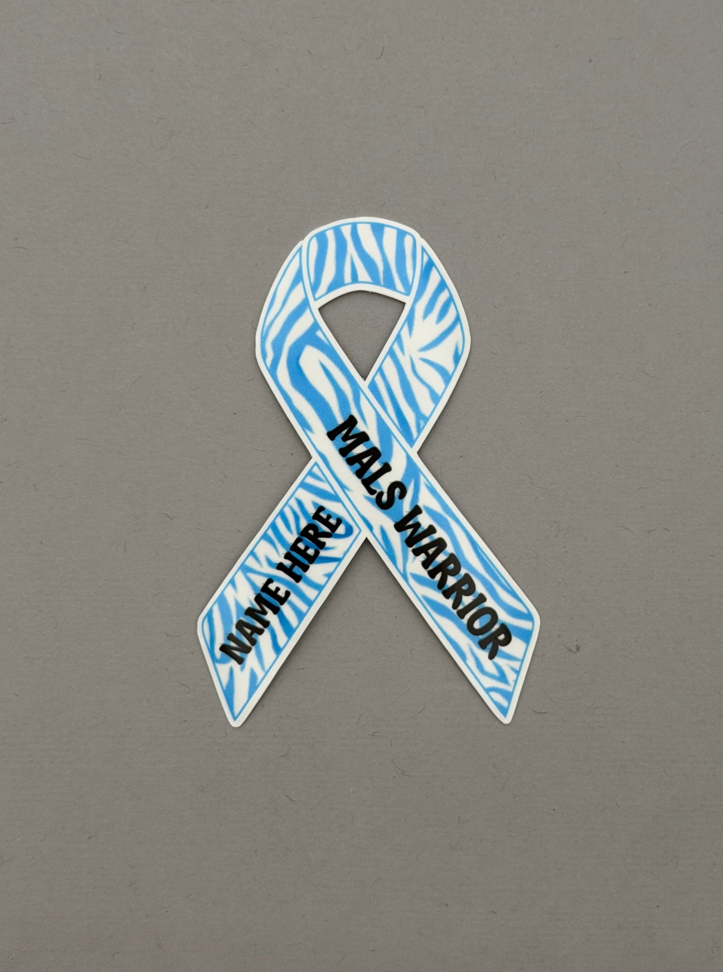 MALS Warrior Custom Ribbon Sticker