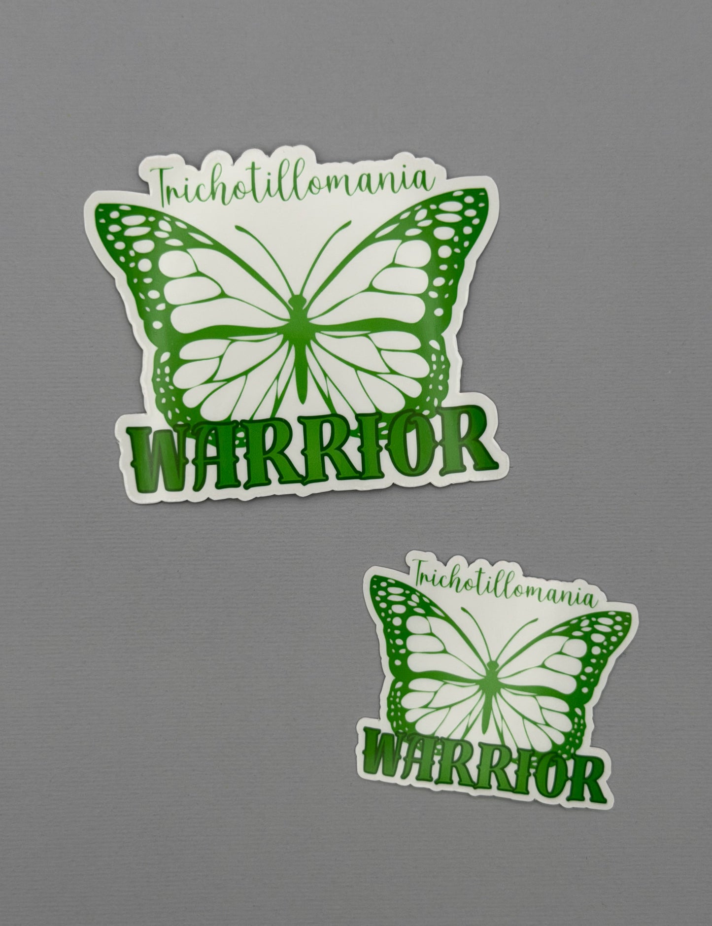 Trichotillomania Warrior Butterfly Sticker or Magnet