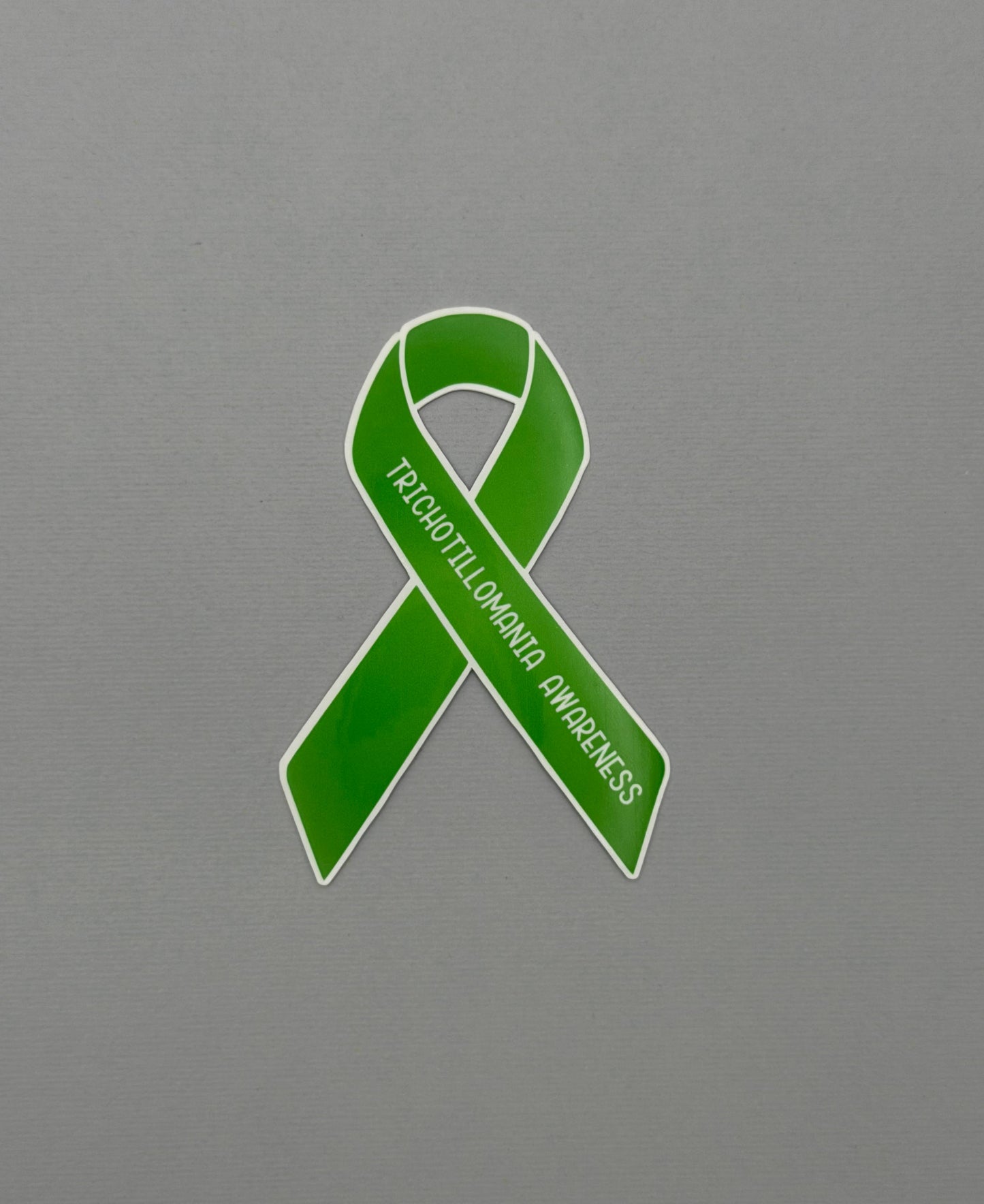 Trichotillomania Awareness Ribbon Sticker or Magnet
