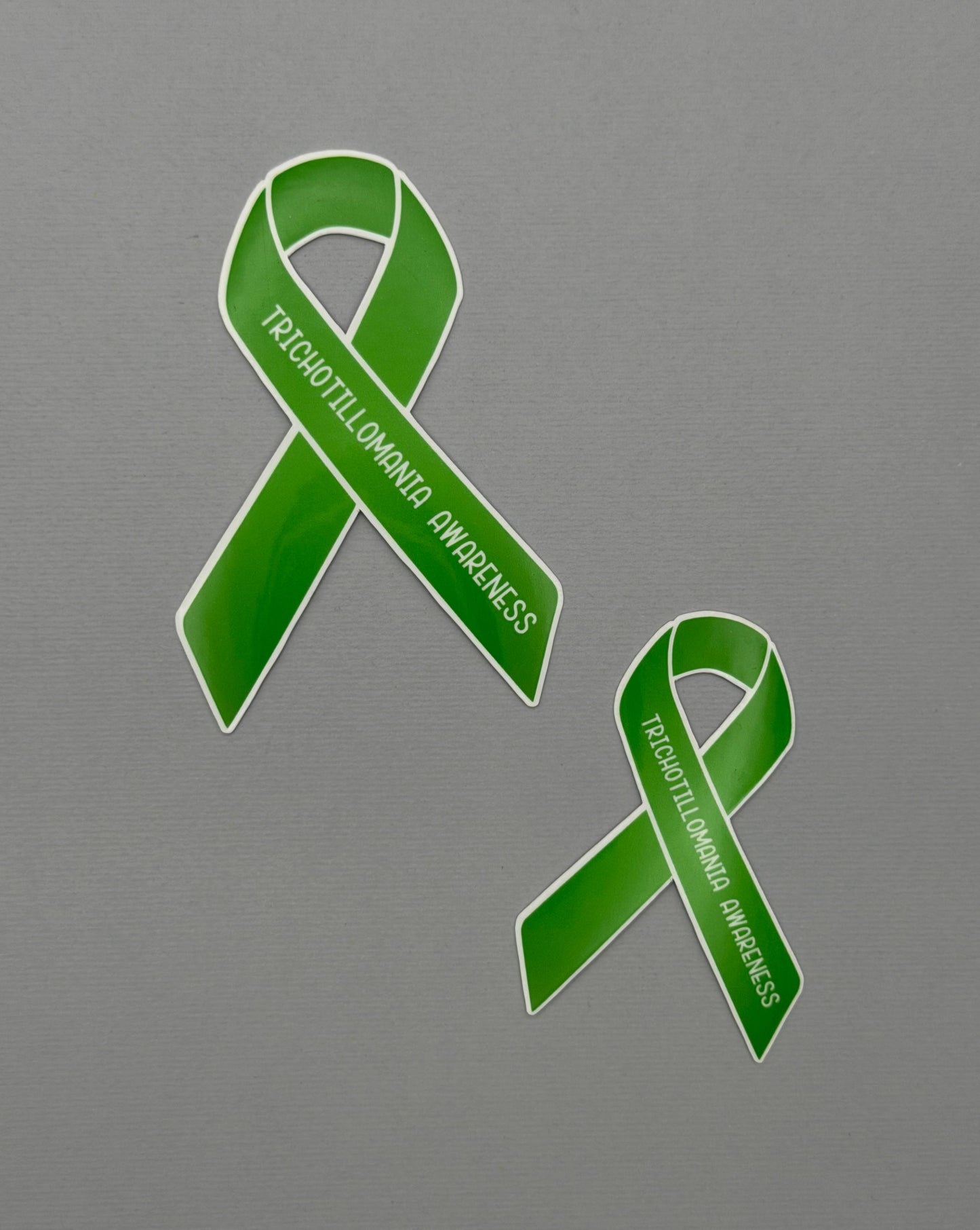Trichotillomania Awareness Ribbon Sticker or Magnet