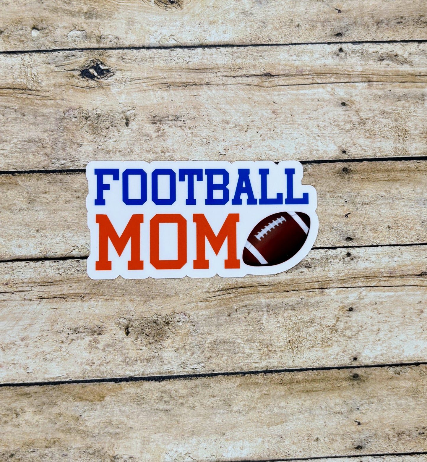 Football Mom Sticker