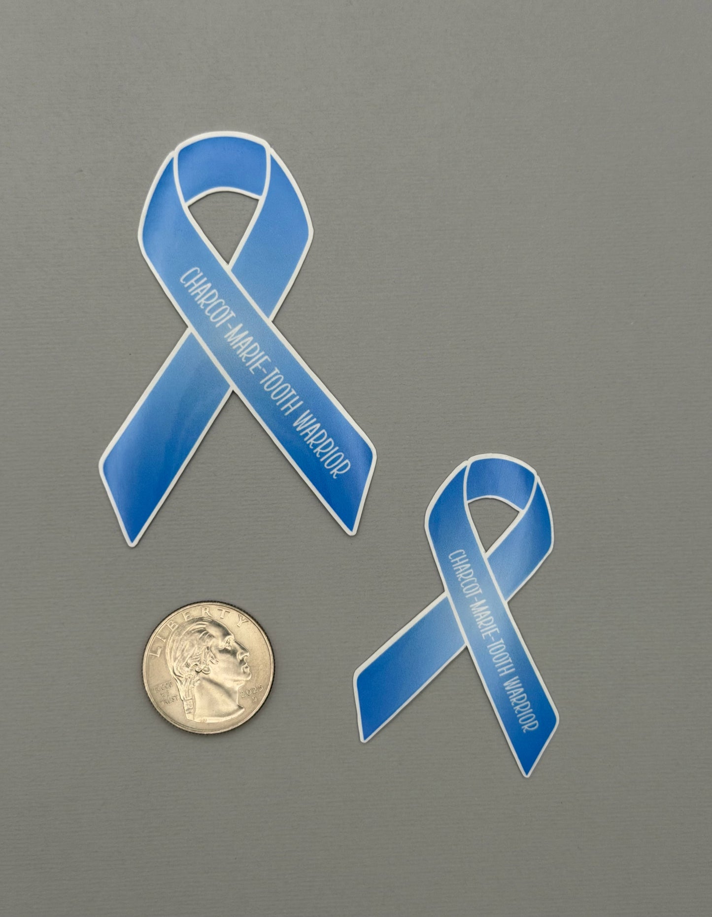 Charcot-Marie-Tooth Warrior Ribbon Sticker or Magnet