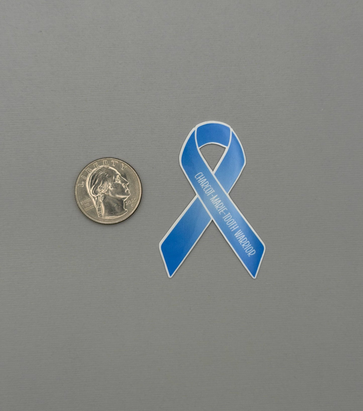 Charcot-Marie-Tooth Warrior Ribbon Sticker or Magnet