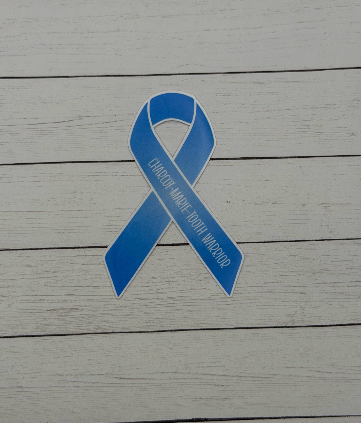 Charcot-Marie-Tooth Warrior Ribbon Sticker or Magnet