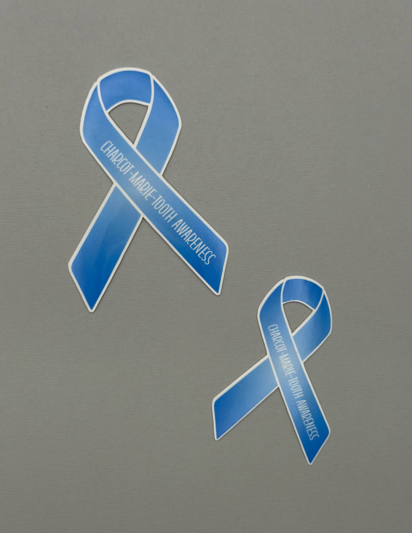 Charcot-Marie-Tooth Awareness Ribbon Sticker or Magnet