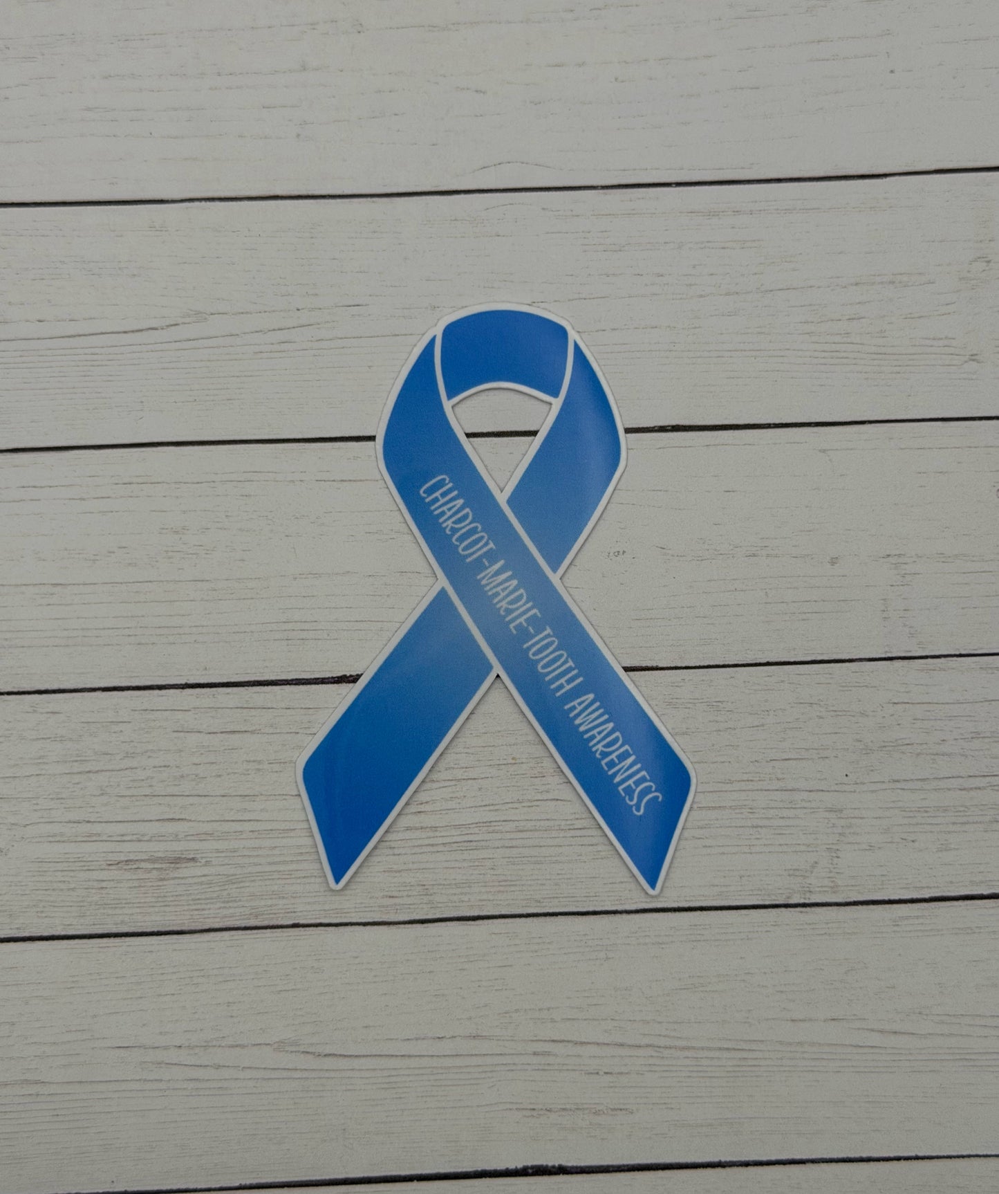 Charcot-Marie-Tooth Awareness Ribbon Sticker or Magnet