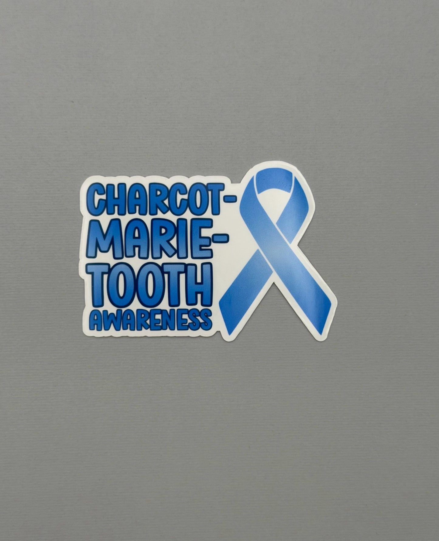 Charcot-Marie-Tooth Awareness with Ribbon Sticker or Magnet
