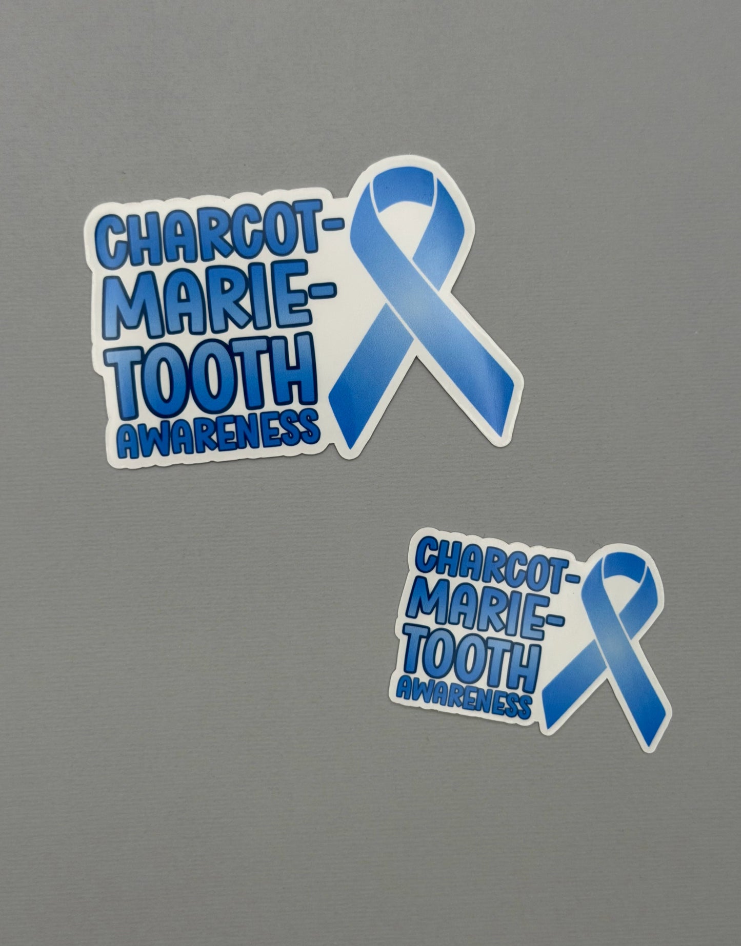 Charcot-Marie-Tooth Awareness with Ribbon Sticker or Magnet