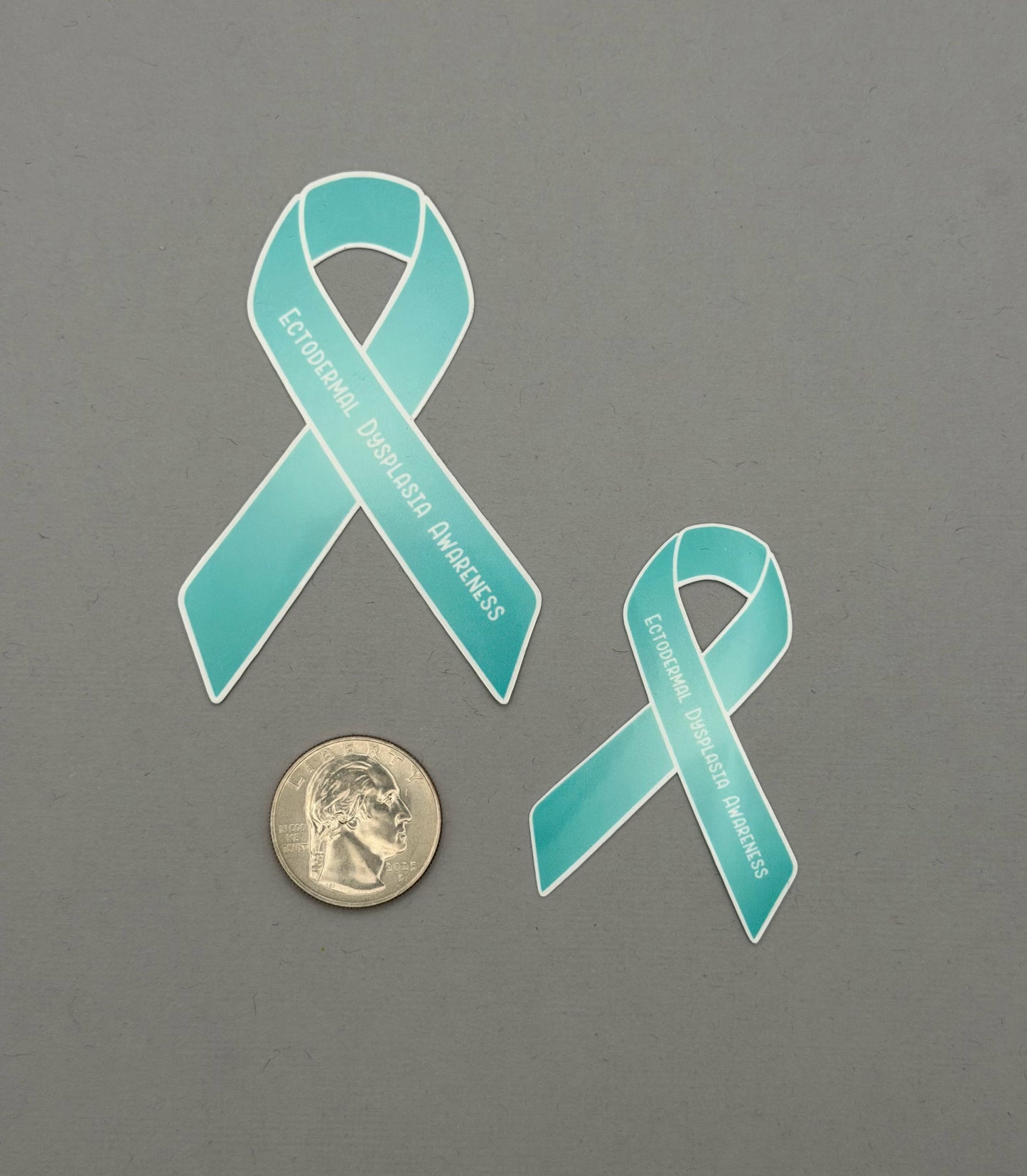 Ectodermal Dysplasia Awareness Ribbon Sticker