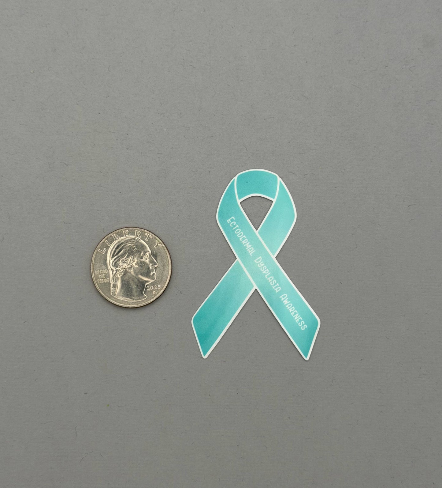 Ectodermal Dysplasia Awareness Ribbon Sticker