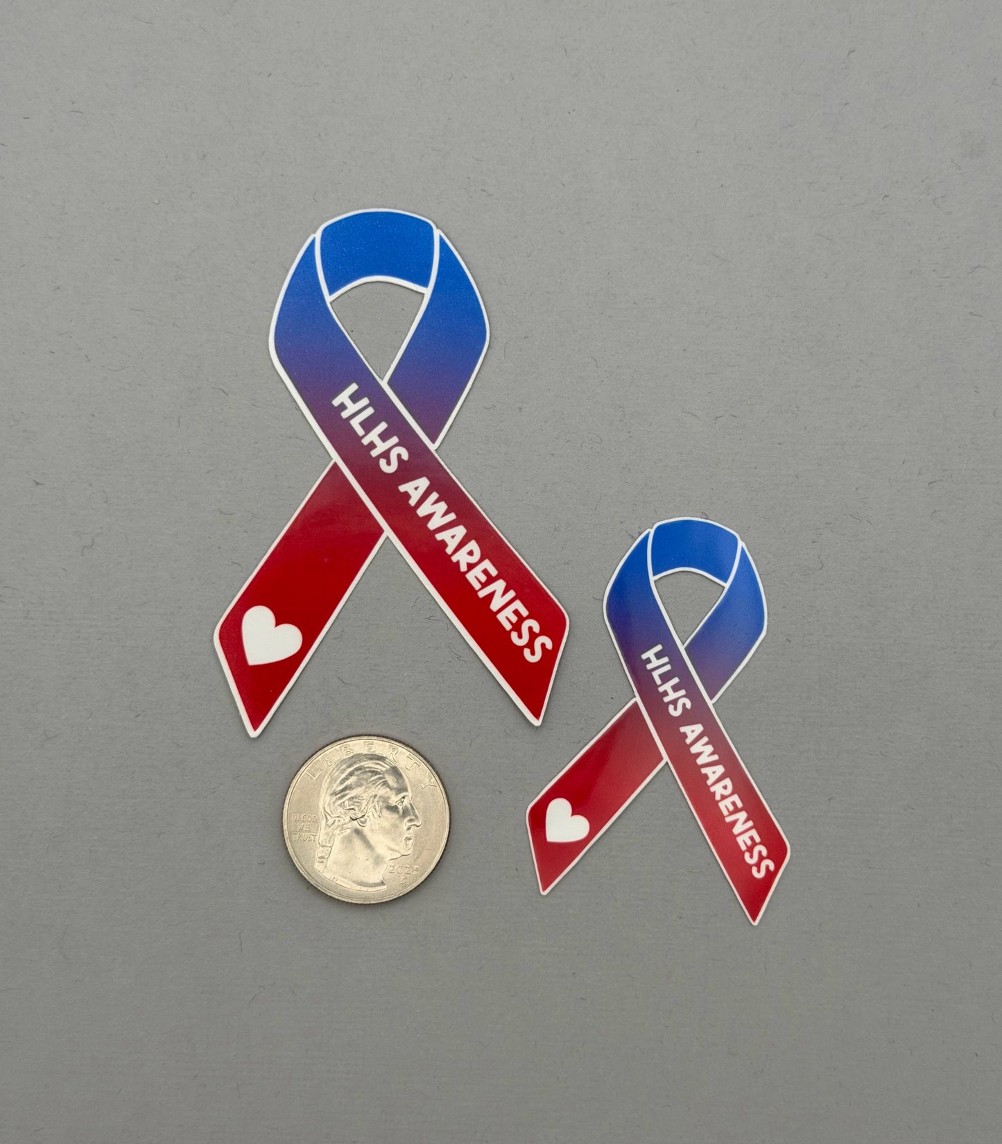 HLHS Awareness Ribbon Sticker