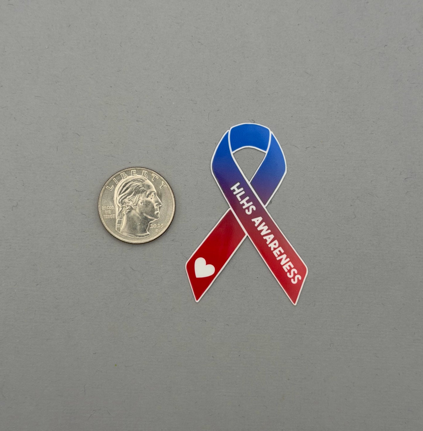 HLHS Awareness Ribbon Sticker