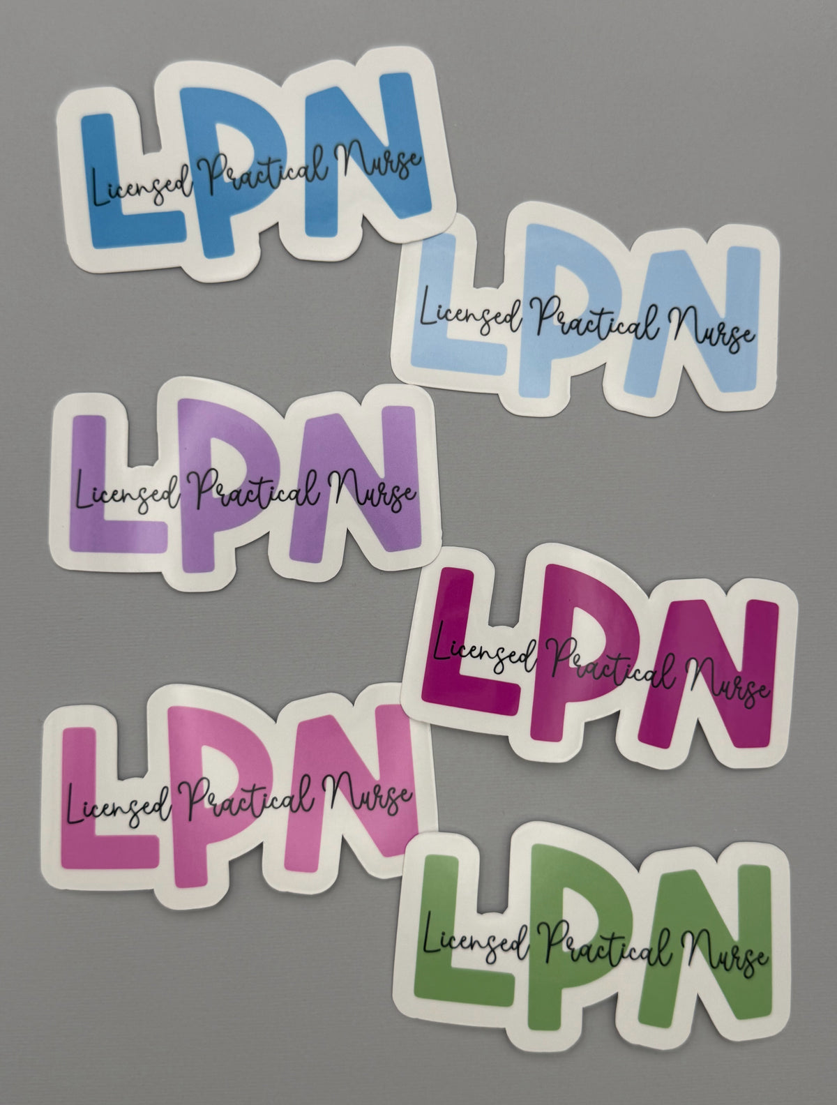 Licensed Practical Nurse Sticker or Magnet